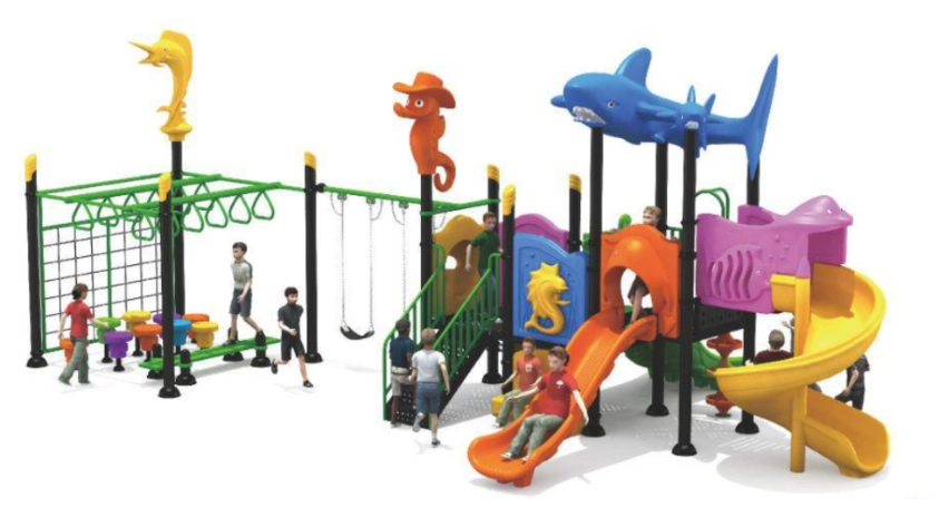 Parque infantil exterior JPE024