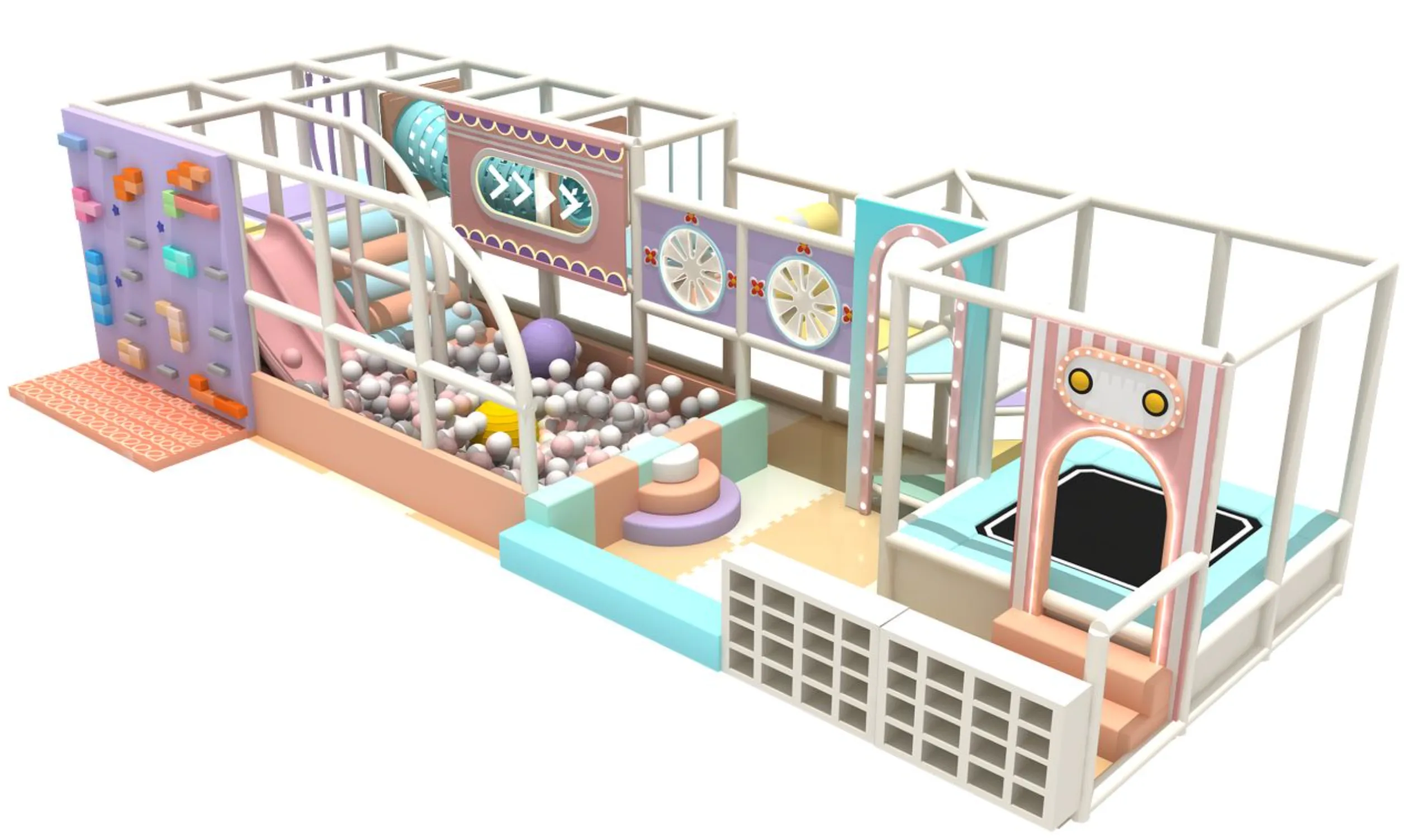 Parque infantil modular interior JPI105