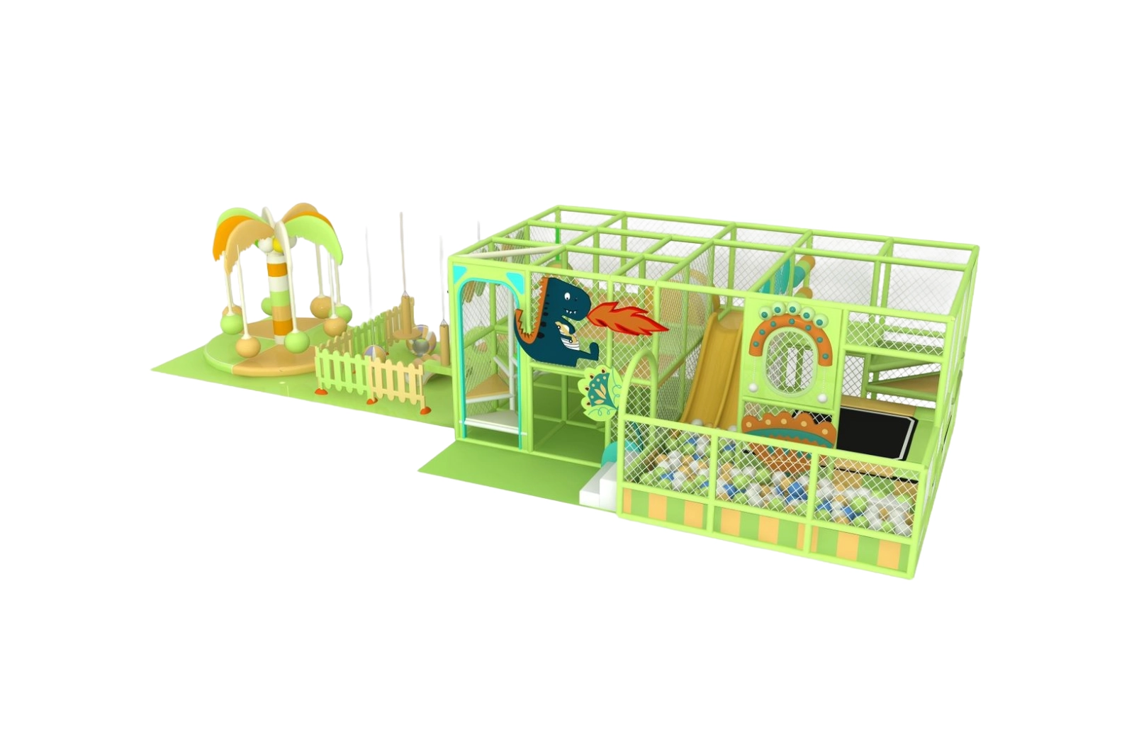 Parque infantil modular interior JPI118