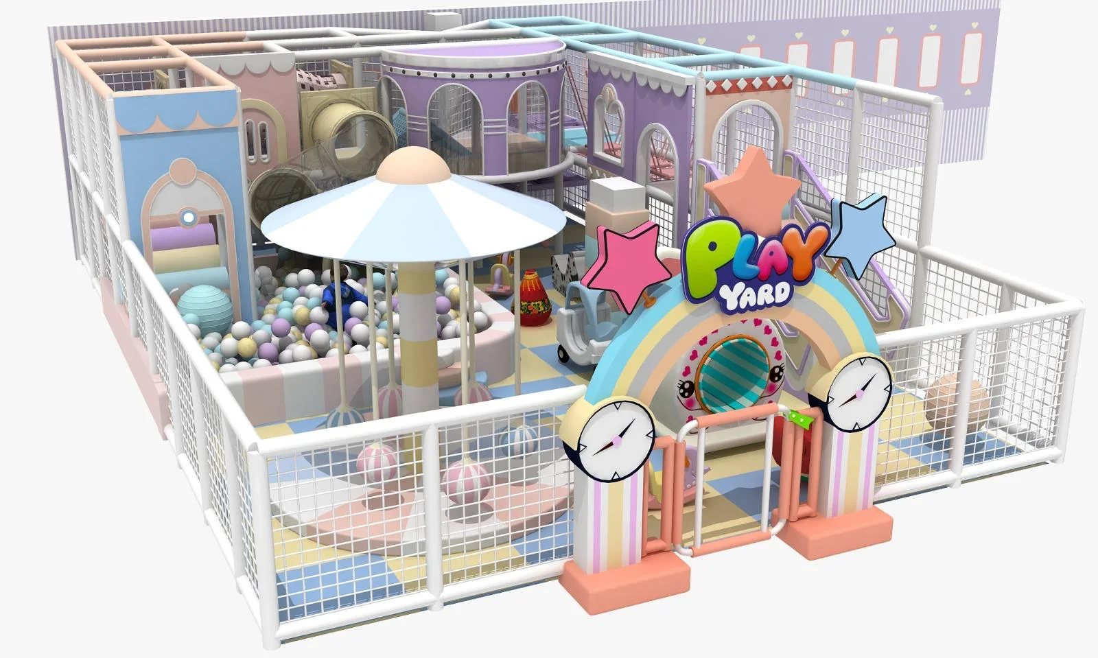 Parque infantil modular interior JPI129