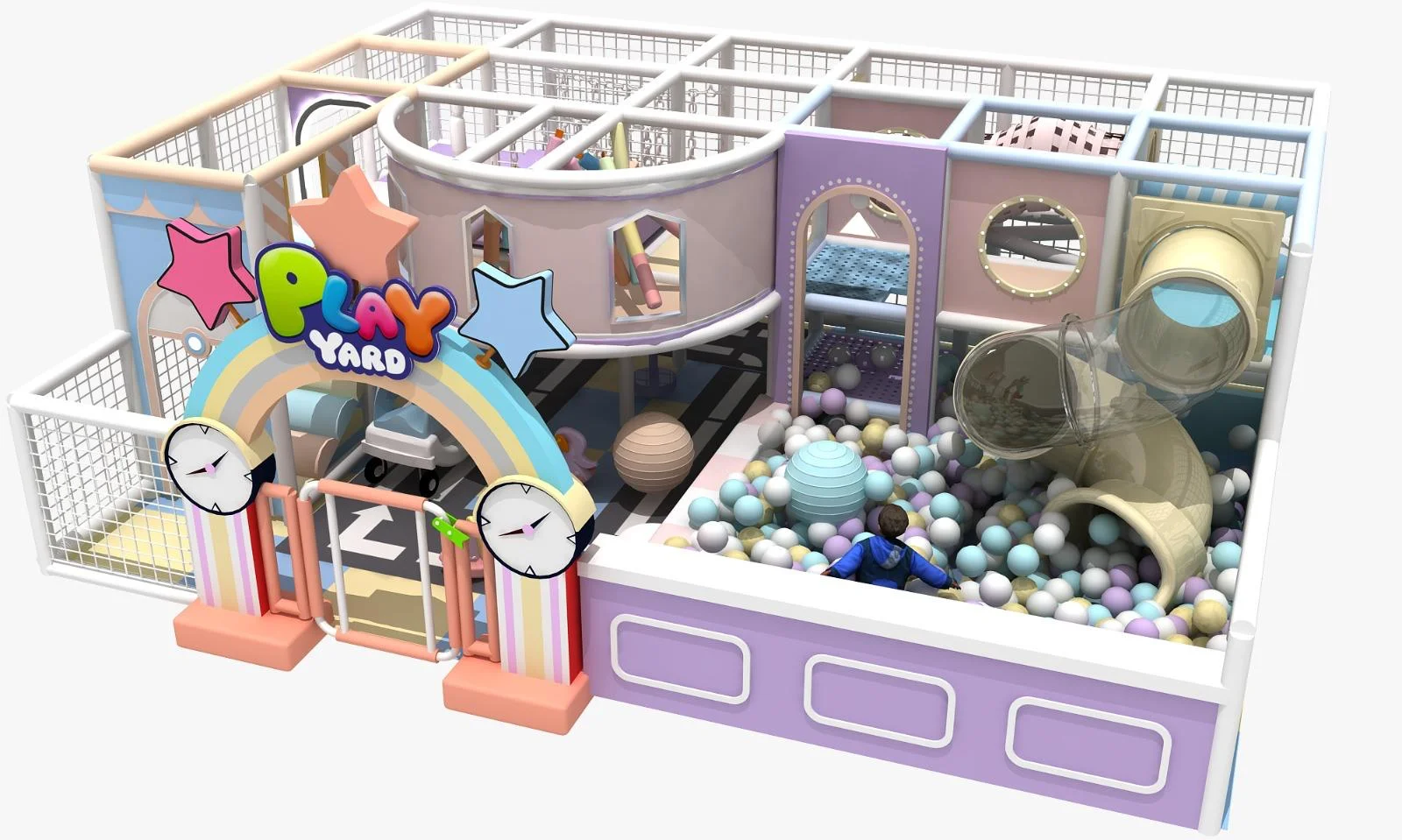 Parque infantil modular interior JPI131