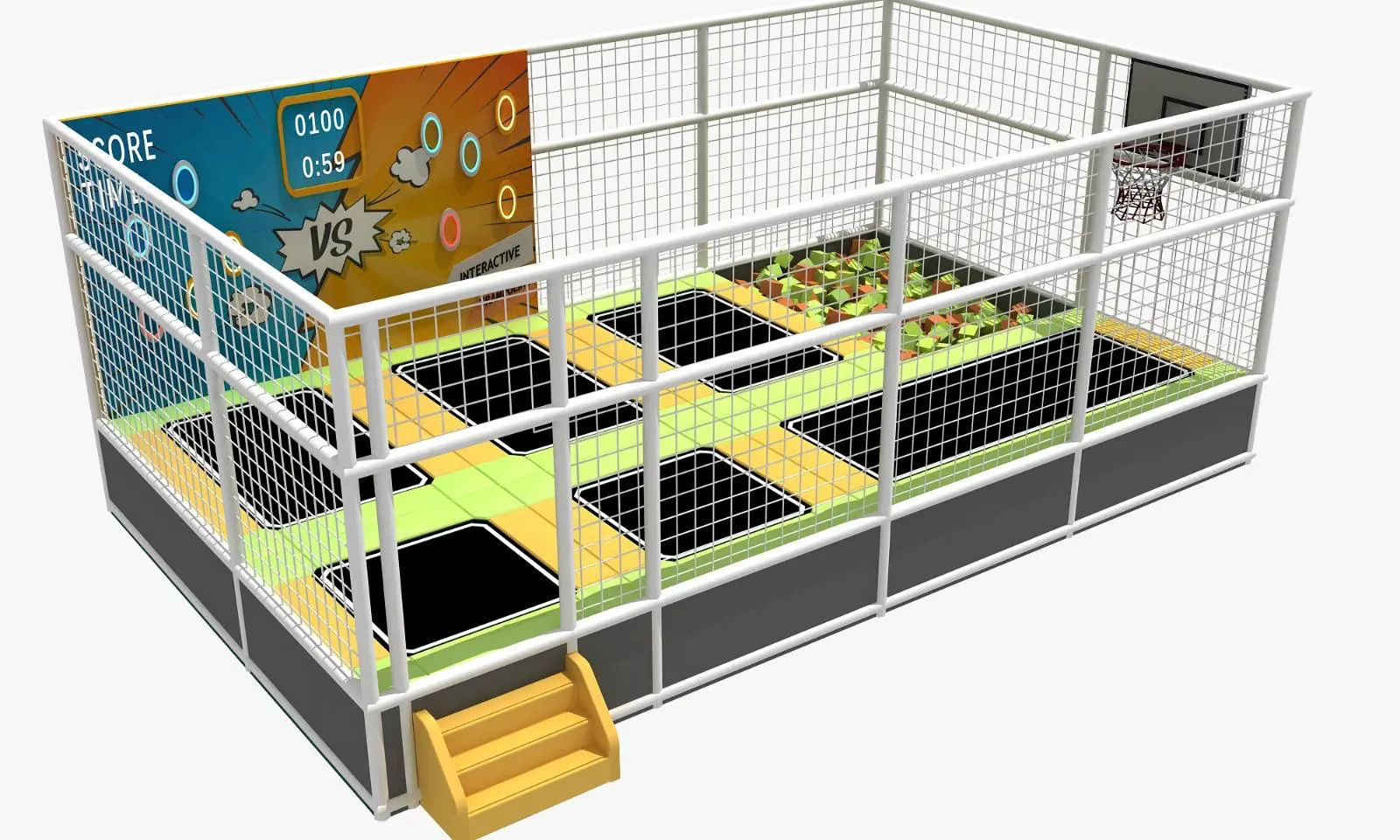 Parque infantil modular interior JPI141