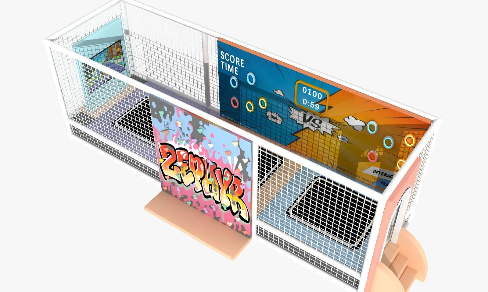 Parque infantil modular interior JPI143