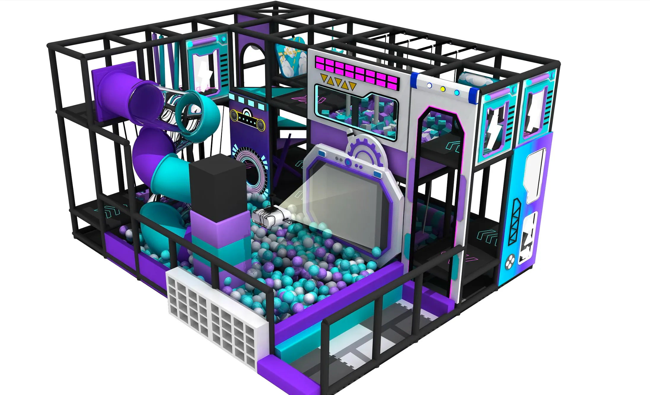 Parque infantil modular interior JPI144